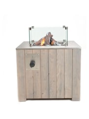 Pacific Grey Garden Cosicube 70 Black Fire Pit - Image 2 of 4