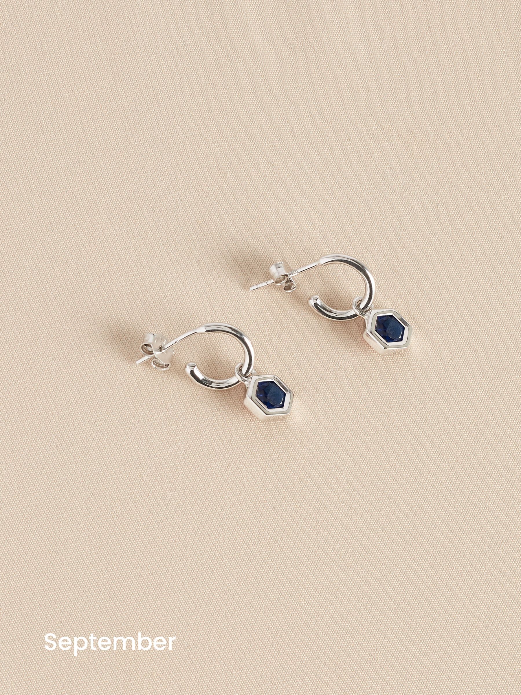 ◆STONEHENgE◆ Silver one-touch earrings SC1673 StoneHenge Silver One Touch Earrings SC1673 Silver 925 Cubic
