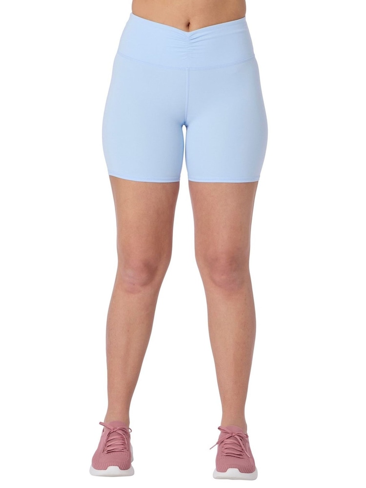 Skechers Blue Goflex Slim Bike Shorts - Image 1 of 2 Skechers Blue Goflex Slim Bike Shorts - Image 1 of 2