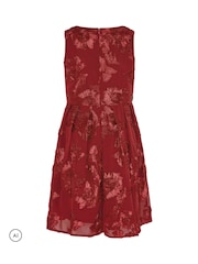 Κόκκινο - Yours Curve Flower Applique Mini Dress - Εικόνα 5 από 5