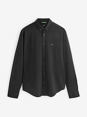 BOSS Black Biado Long Sleeve Jersey Shirt - Image 6 of 6