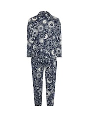 Yours Curve Pyjama-Set mit himmlischem Print aus weichem Material - Bild 3 von 3