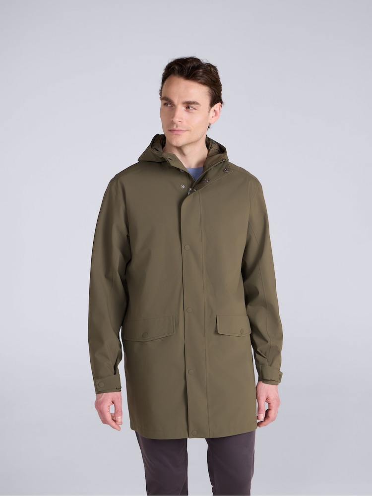 Animal Green Hyde Long Waterproof Jacket - Image 1 of 5