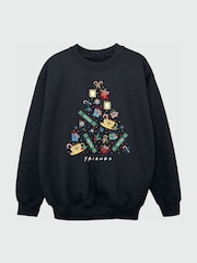 Rags & Rascals Friends Christmas Tree Sweatshirt - Image 3 of 3