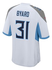 Nike White NFL Tennessee Titans Road Game Jersey - Kevin Byard - Image 3 of 3