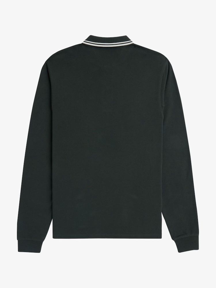 Fred Perry Long Sleeve Twin Tipped FP Polo Shirt - Bilde 5 av 5