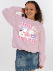 Rags & Rascals Squishmallows Joy To The Squish Christmas Sweat Top - صورة 1 من 5
