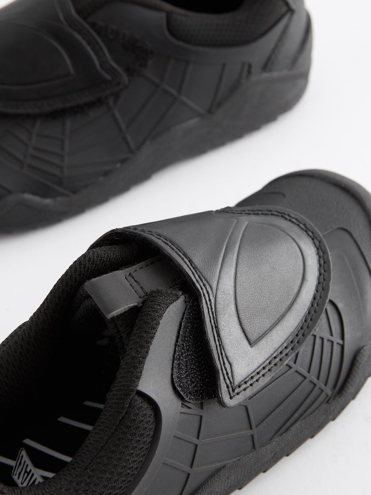 Noir - Chaussures à une bride Spider-Man™ pour l'école - Image 4 of 6