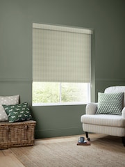 Emily Bond Sage George Stripe Made to Measure Roller Blinds - Image 2 of 6