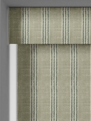 Emily Bond Sage George Stripe Made to Measure Roller Blinds - Image 3 of 6