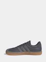 adidas Grey Sportswear VL Court Trainers - Image 2 of 8