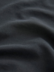 Black Slinky Double Layer Racer Neck Bodysuit - Image 6 of 6