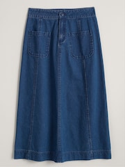 Seasalt Cornwall Dusk Journey Midi Skirt - Image 4 of 5