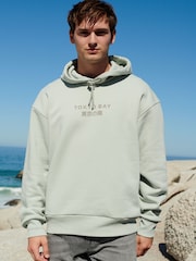 Sage Green Printed Graphic Sweatshirt - Image 4 of 7
