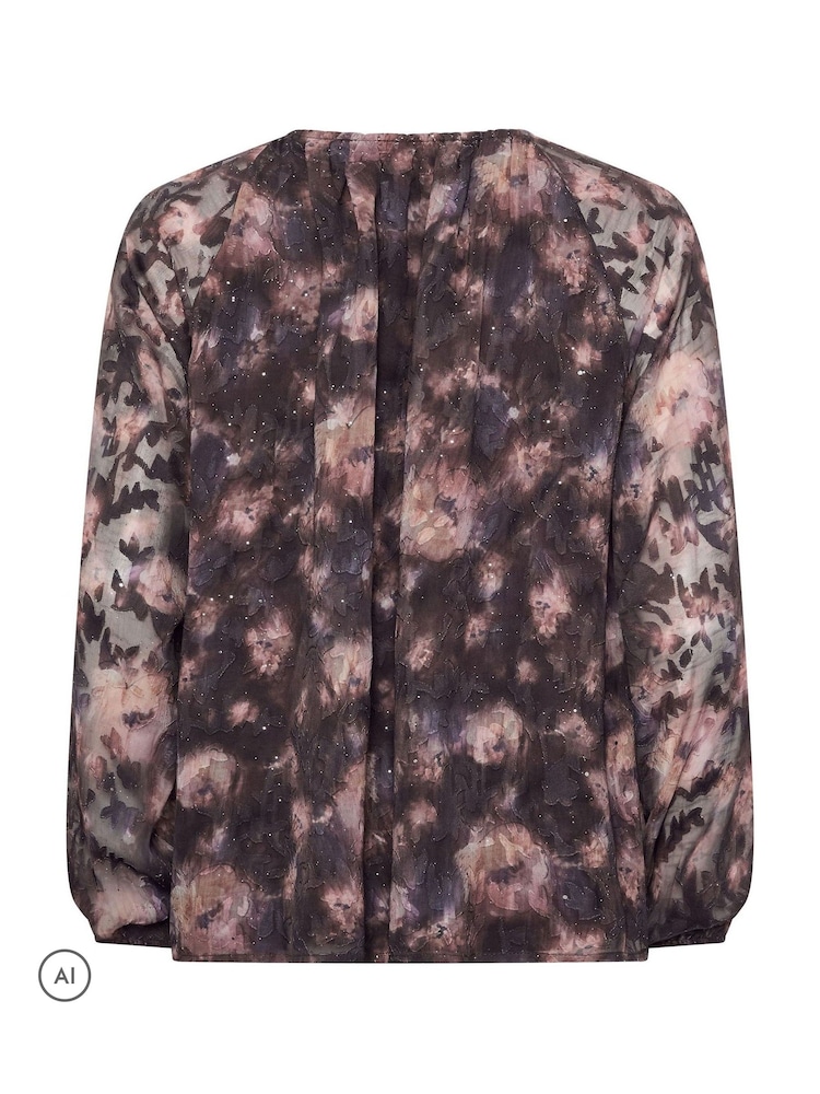 Star by Julien MacDonald Trykt Jacquard-bluse - Bilde 6 av 6