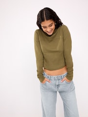 Grey Baggy Wide Leg Jeans - Image 5 of 5