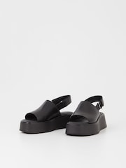 Vagabond Courtney Slingback Black Sandals - Image 2 of 3