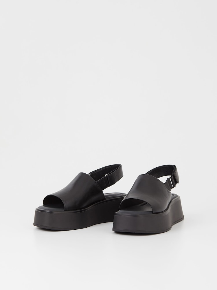 Vagabond Courtney Slingback Black Sandals - Image 2 of 3