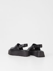 Vagabond Courtney Slingback Black Sandals - Image 3 of 3