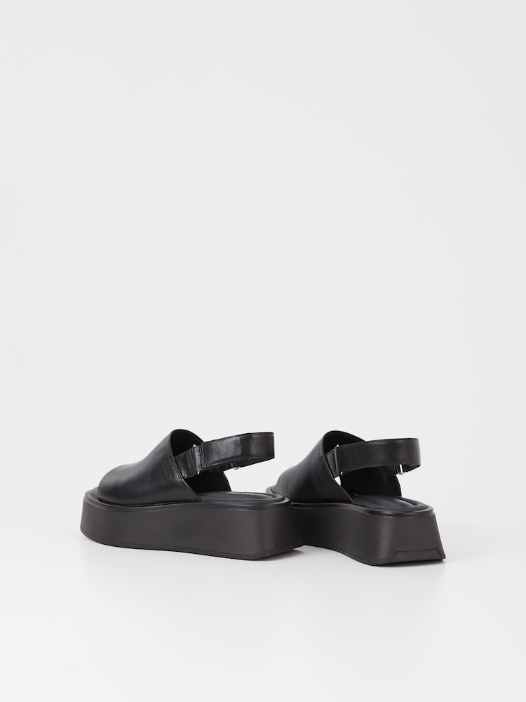 Vagabond Courtney Slingback Black Sandals - Image 3 of 3
