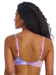 Freya Purple Cassis Miami Sunset Underwire Plunge Bikini Top - Image 2 of 4