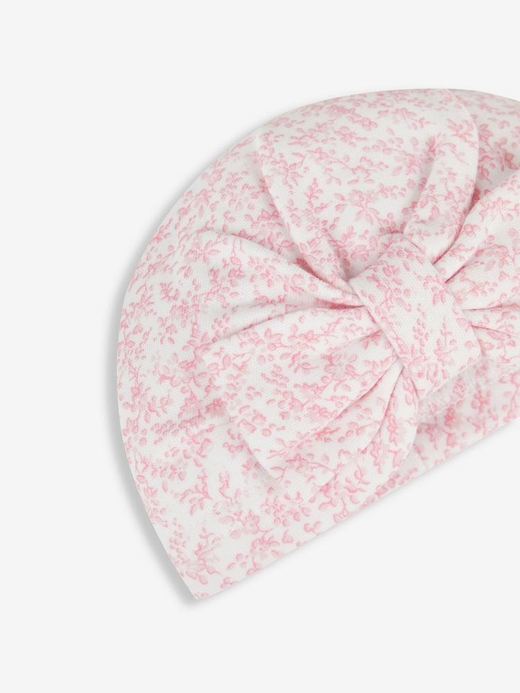 JoJo Maman Bébé Pink Turban - Image 2 of 2
