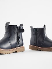Regenbogenstreifen, Marineblau - Chelsea Boots - Bild 4 von 5