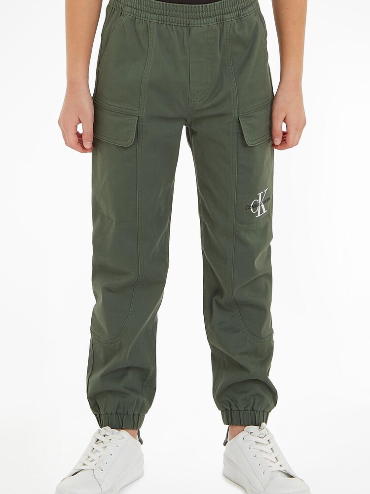 Calvin Klein Kids Green Cargo Joggers - Image 1 of 6 Calvin Klein Kids Green Cargo Joggers - Image 1 of 6