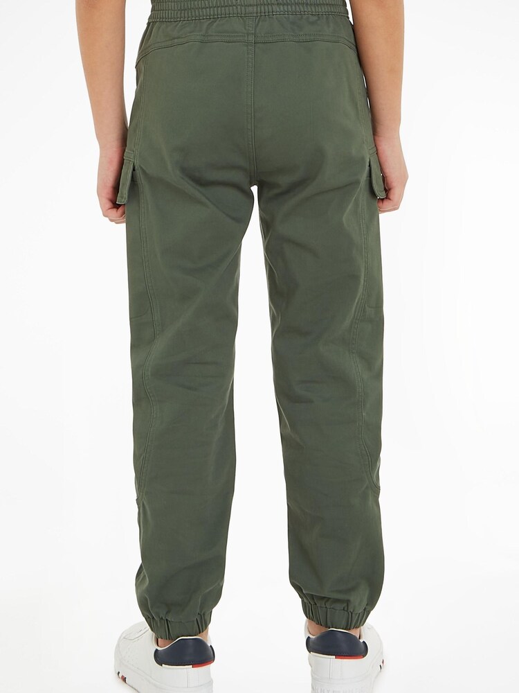 Calvin Klein Kids Green Cargo Joggers - Image 2 of 6