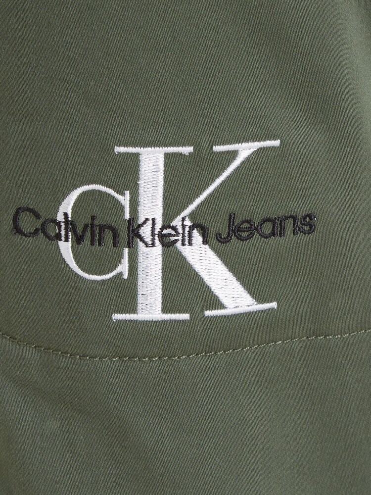 Calvin Klein Kids Green Cargo Joggers - Image 6 of 6