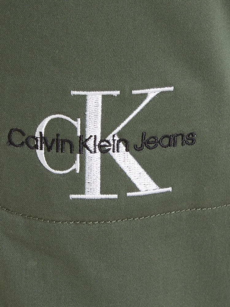 Calvin Klein Kids Green Cargo Joggers - Image 6 of 6 Calvin Klein Kids Green Cargo Joggers - Image 6 of 6