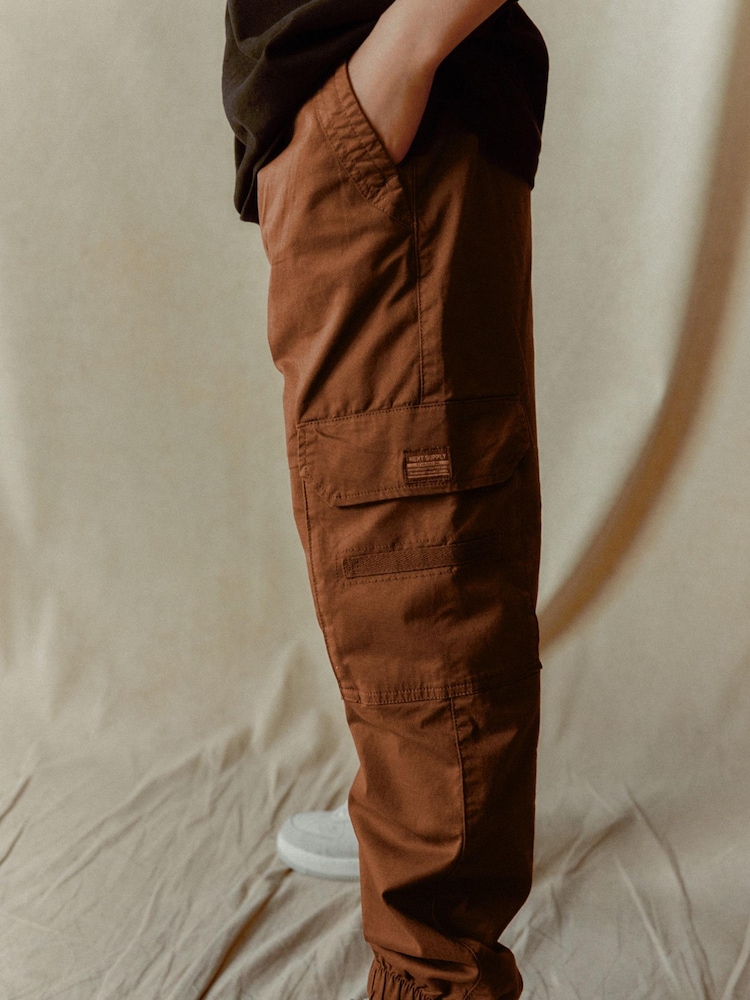 Brown Cargo Trousers (3-16yrs) - Image 5 of 10