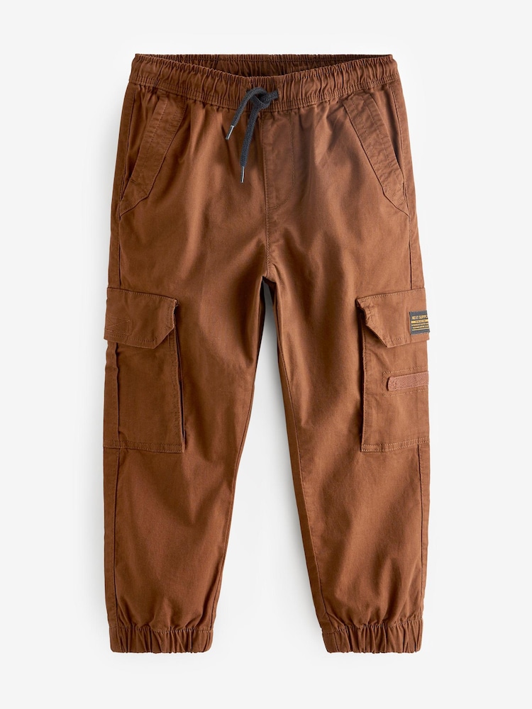 Brown Cargo Trousers (3-16yrs) - Image 6 of 10