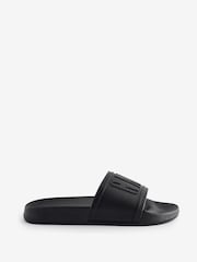 Gap Black Austin Logo Sliders - Image 1 of 6