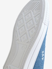 Gap Blue Houston Low Top Canvas Trainers - Image 4 of 5