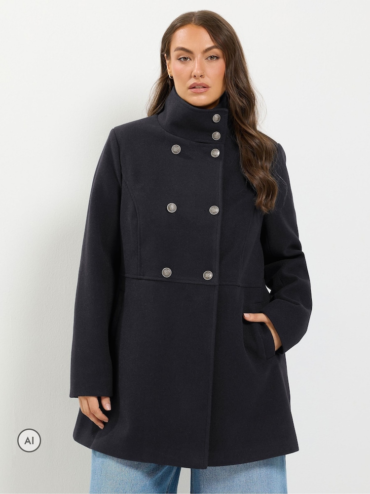 Yours Curve Dolly Coat - Bild 1 von 7 Yours Curve Dolly Coat - Bild 1 von 7