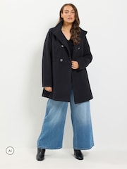 Yours Curve Dolly Coat - Bild 3 von 7