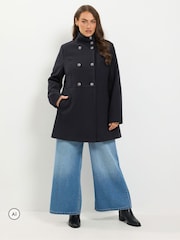 Yours Curve Dolly Coat - Bild 4 von 7