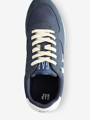 Gap Navy Blue Nashville Nylon Runner Logo Trainers - Image 3 of 5