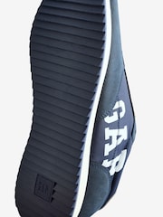Gap Navy Blue Nashville Nylon Runner Logo Trainers - Image 4 of 5