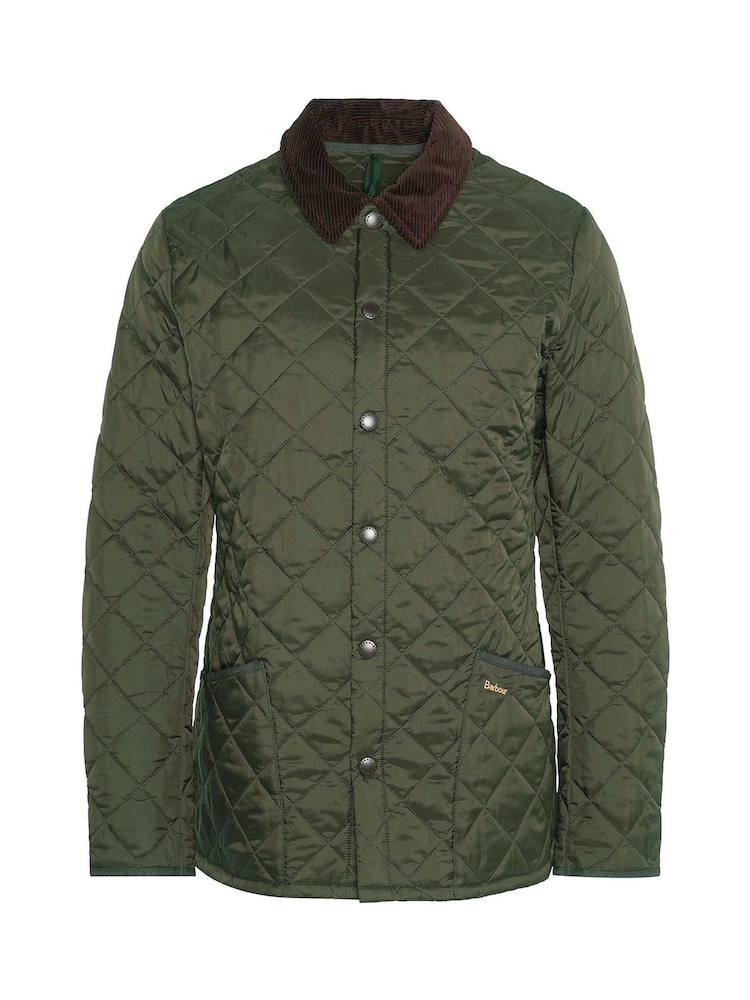 Khaki - Pikowana kurtka Barbour® Heritage Liddesdale o dopasowanym kroju - Image 8 of 10