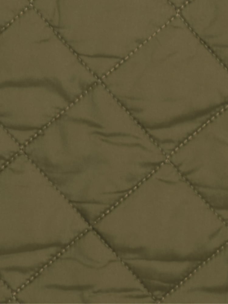 Barbour® Khaki Green Heritage Liddesdale Slim Fit Quilted Jacket - Image 10 of 10