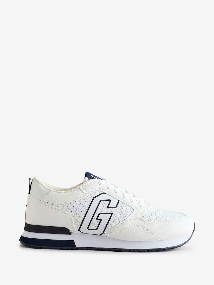 Gap White New York Low Top Trainers - Image 1 of 5