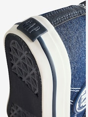 Gap Blue Houston Low Top Canvas Trainers - Image 4 of 5