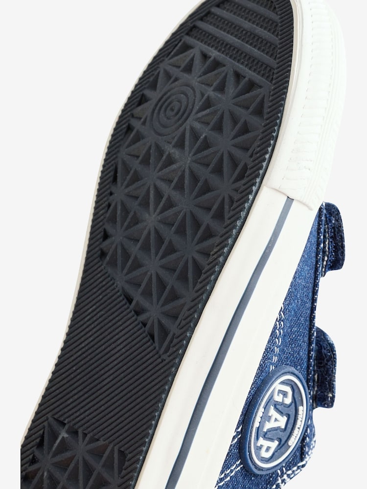 Gap Blue Houston Low Top Canvas Trainers - Image 5 of 5