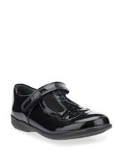 Start-Rite Poppy Black Patent Leather T Bar School Shoes - Image 5 of 8