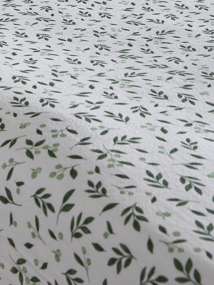 Dreams & Drapes Falling Leaf Brushed Cotton Fitted Bed Sheet - Slika 2 od 3 Dreams & Drapes Falling Leaf Brushed Cotton Fitted Bed Sheet - Slika 2 od 3