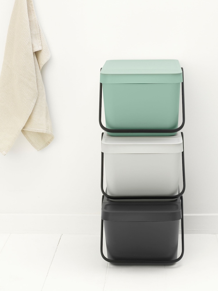 Brabantia Grey Stackable Sort & Go Bin - Image 1 of 6
