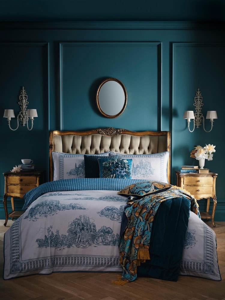Laurence Llewelyn-Bowen Toskanska Navlaka za jorgan Toile & Set jastučnica - Slika 5 od 5 Laurence Llewelyn-Bowen Toskanska Navlaka za jorgan Toile & Set jastučnica - Slika 5 od 5