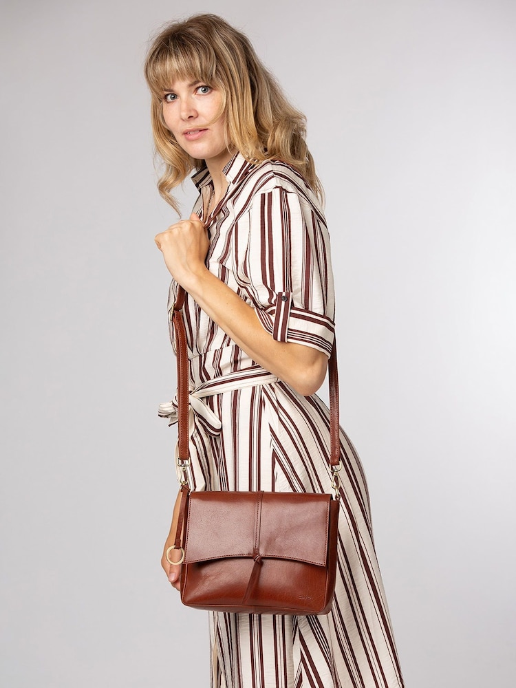 Maro - Geantă tip poștaș din piele Conkca „Maya” - Imaginea 2 din 6